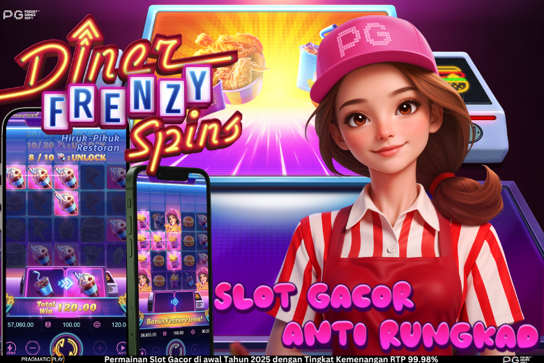 Dinner Frenzy Spins: Menyajikan Kemenangan Lezat dari Dapur Slot Online