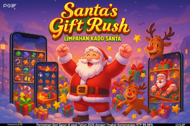Santa Gift Rush Slot Online: Meriahkan Musim Liburan